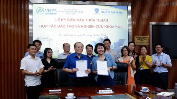 Hội VNPS và Trường Đại học Nguyễn Tất Thành ký thỏa thuận hợp tác đào tạo và nghiên cứu khoa học